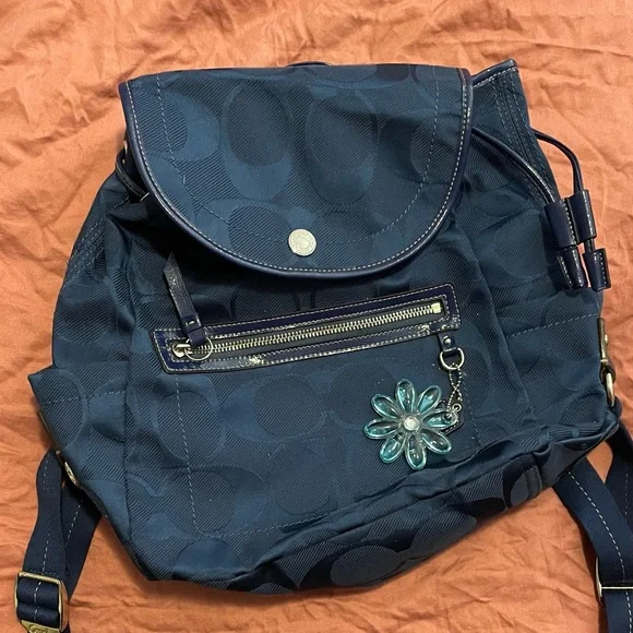 american leather co backpack purse Brown American Leather Co Backpack  Flawless Consignment Boutique